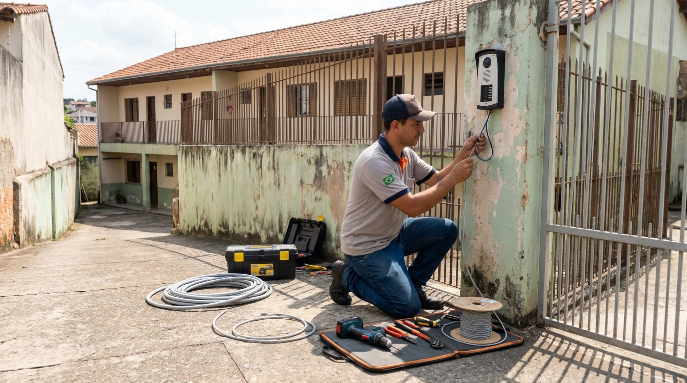 Instalação de Porteiro Eletrônico em Maceió‑AL