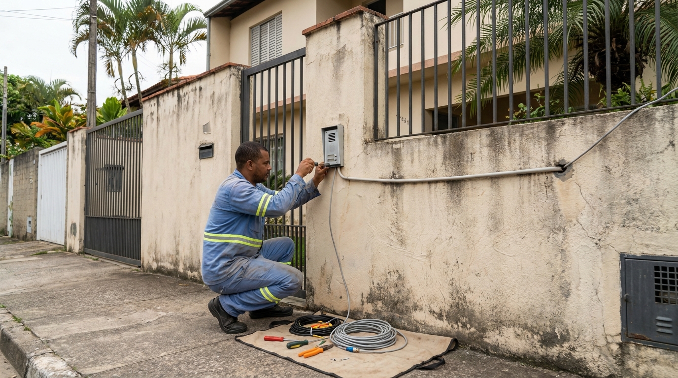 Instalação de Vídeo Porteiro em Maceió‑AL