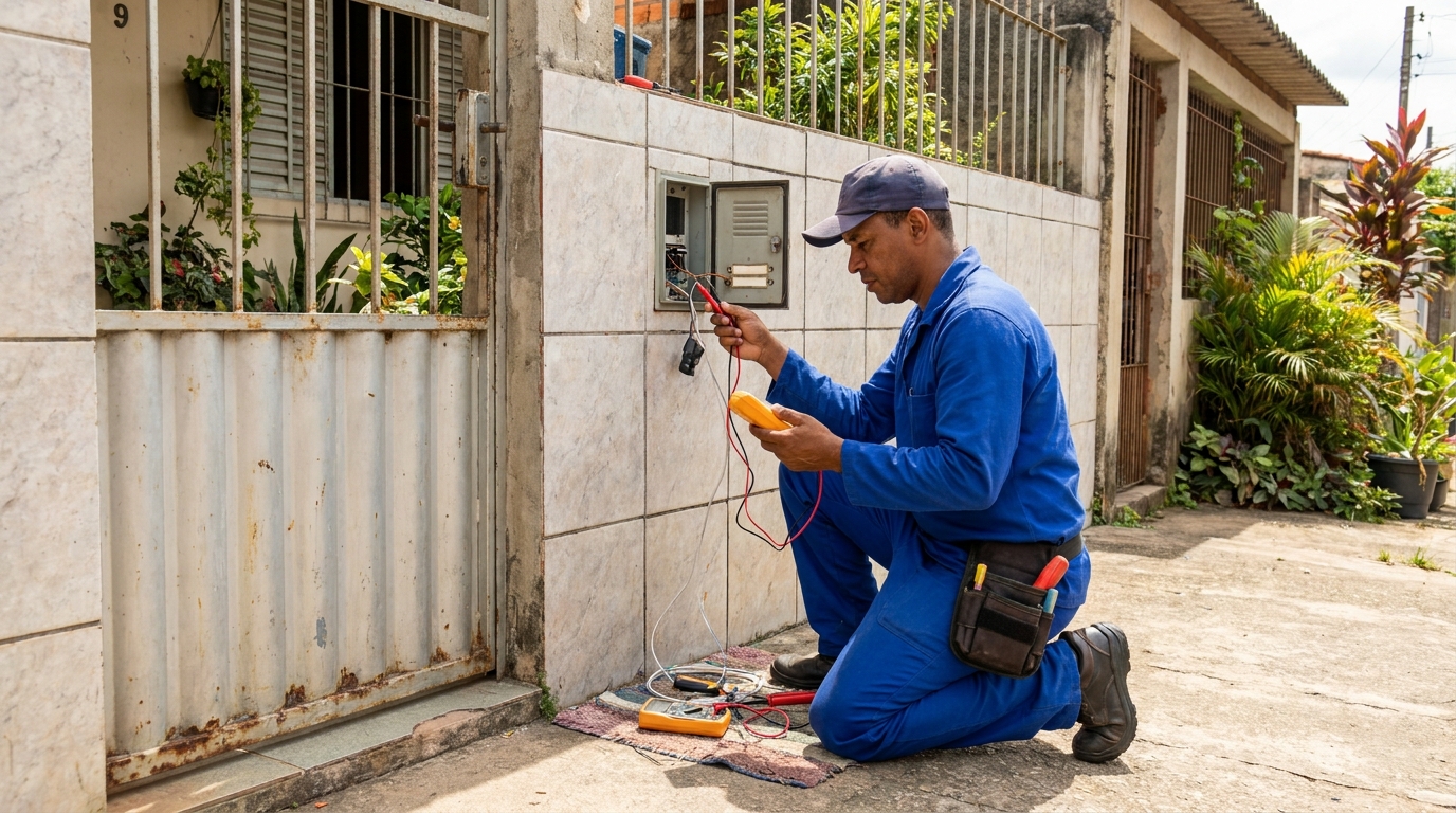 Manutenção de Sistema na Ipioca, Maceió‑AL