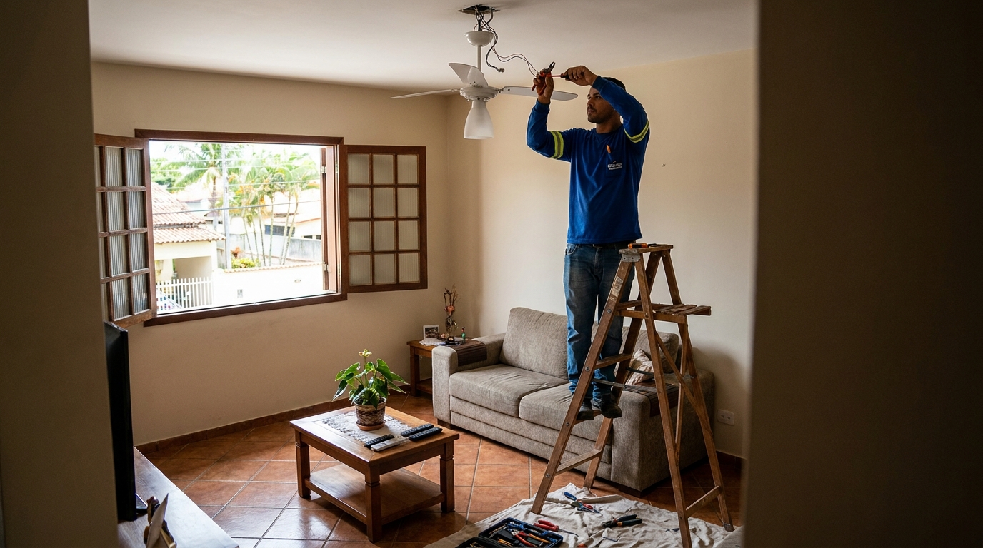 Reforço de Suporte no Teto em Maceió‑AL