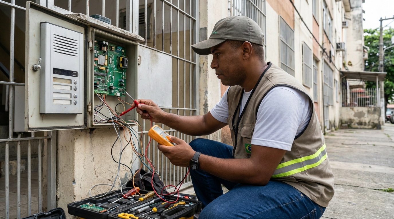 Reparo de Placa e Campainha na Ipioca, Maceió‑AL
