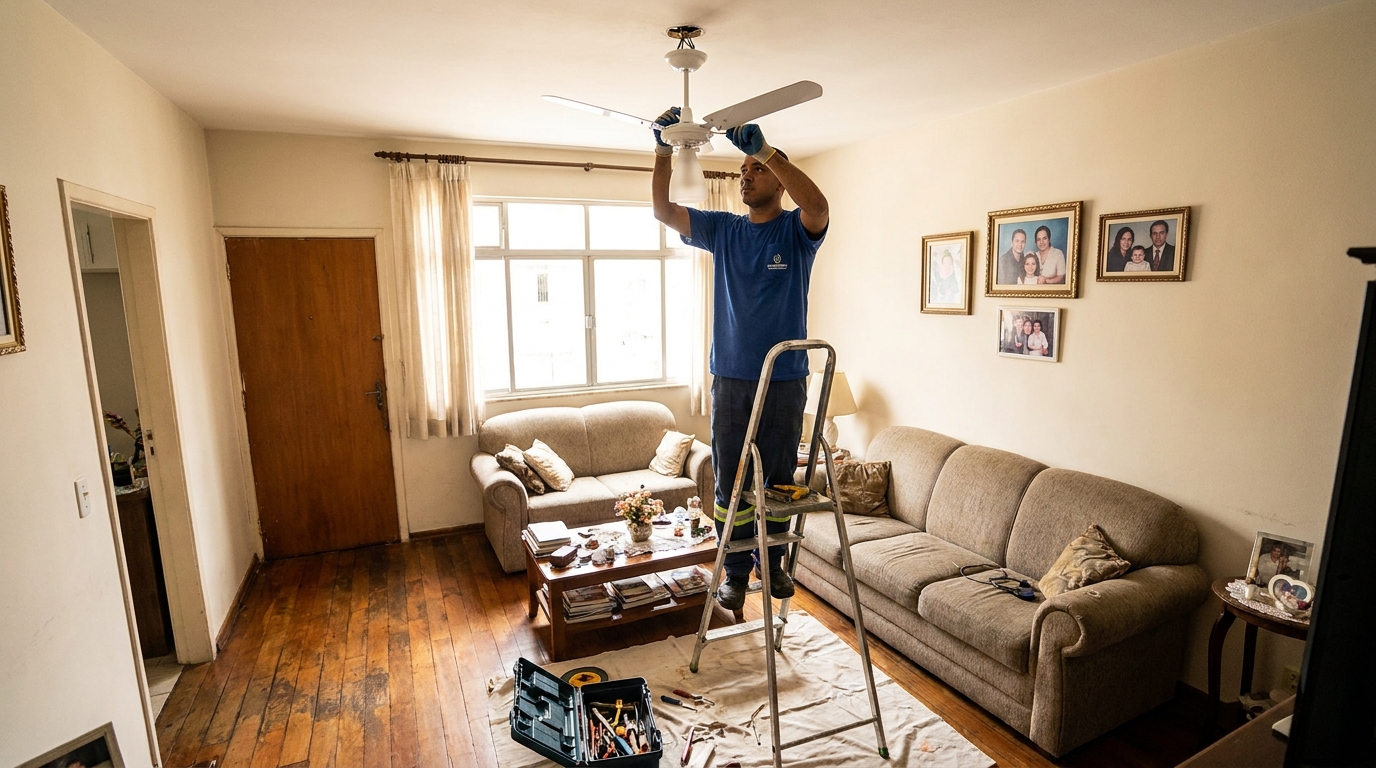 Substituição de Ventilador em Maceió‑AL